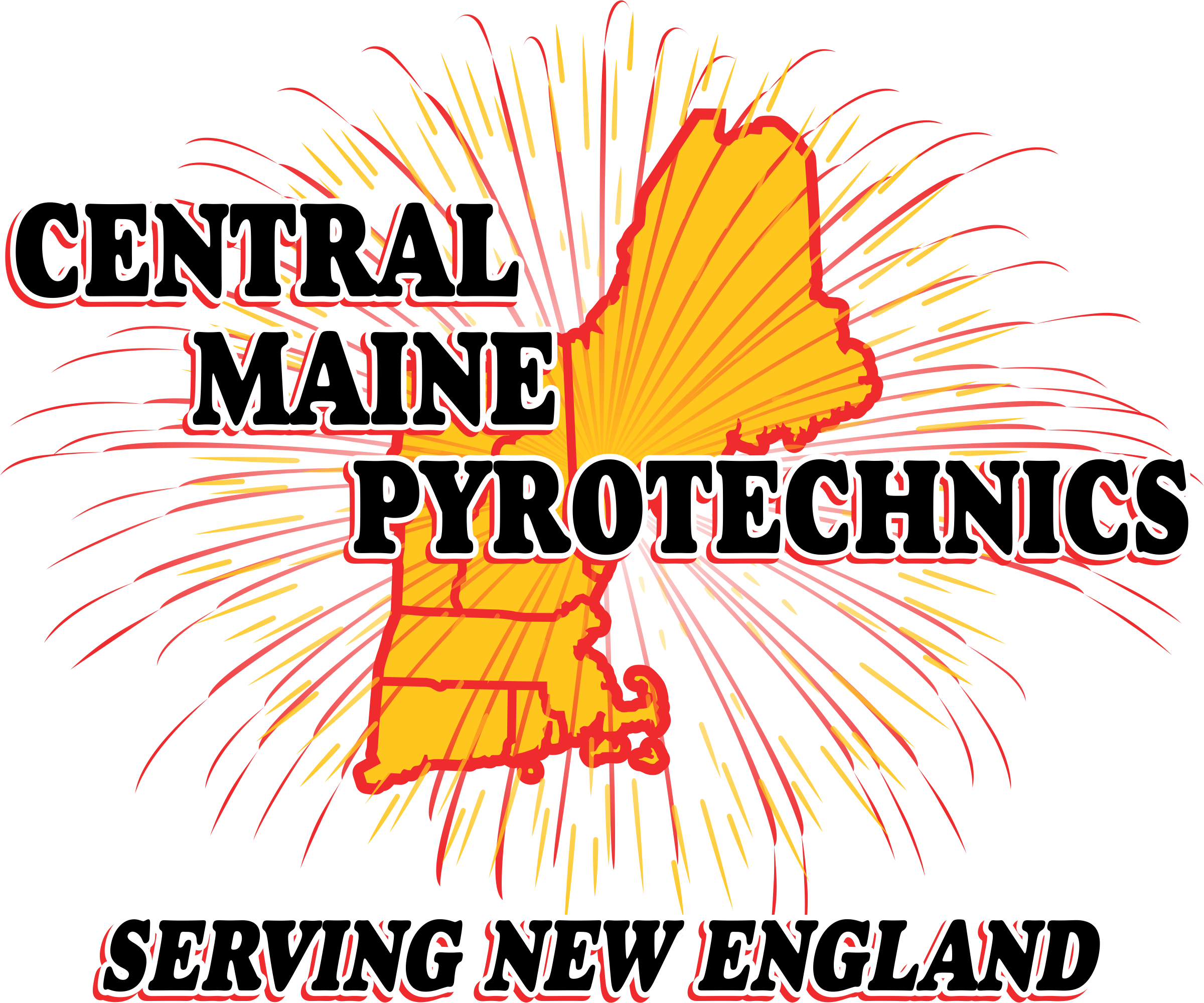 Central Maine Pyrotechnics Transparent logo